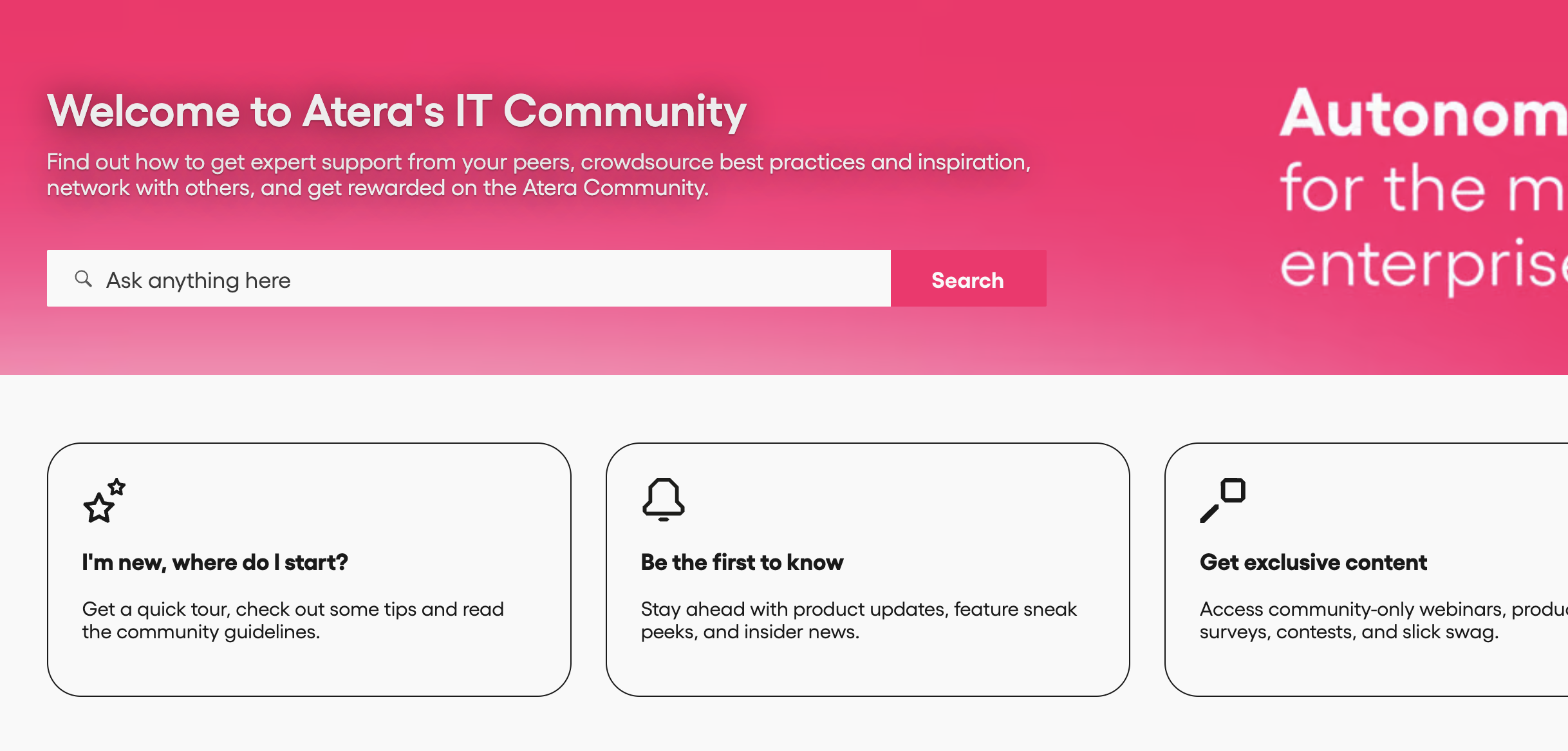 Atera IT community Atera IT community